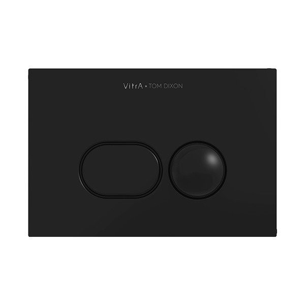 Клавиша смывная Vitra Liquid черный глянцевый (740-2101)