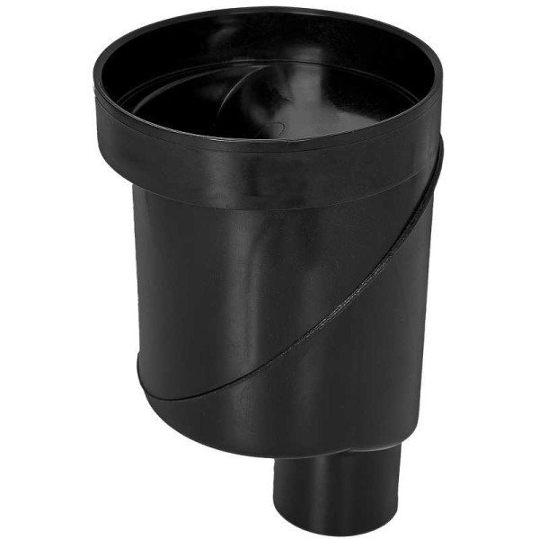 Желоб Berges водосток Super line 650, матовый хром, S-сифон D50/105 H50 вертикальный (090081)