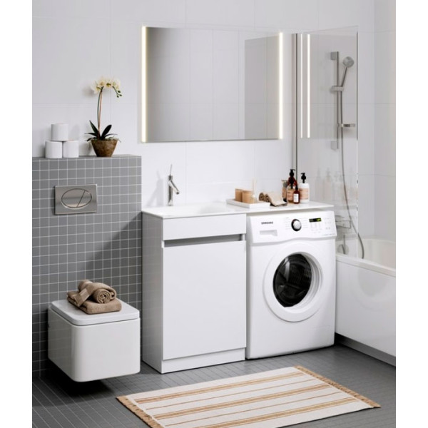 Тумба напольная Aqwella Forma 1150x500x870 белый (FOR0105KR)