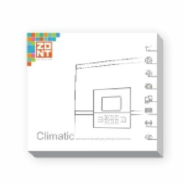 Погодозависимый автоматический регулятор Zont Climatic 1.3 (ML00004486) Погодозависимый автоматический регулятор Zont Climatic 1.3 (ML00004486)