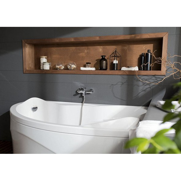 Ванна акриловая Aquanet Jamaica 160х100 R без гидромассажа Ванна акриловая Aquanet Jamaica 160х100 R без гидромассажа