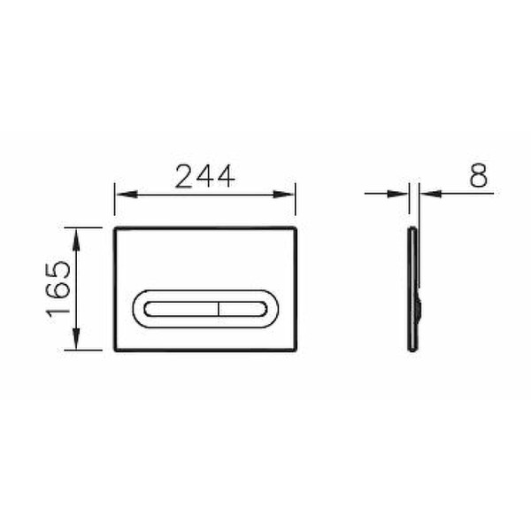 Комплект инсталляция Vitra c унитазом Integra Square, с сидением, клавишей (9856B003-7206) глянцевый хром Комплект инсталляция Vitra c унитазом Integra Square, с сидением, клавишей (9856B003-7206) глянцевый хром