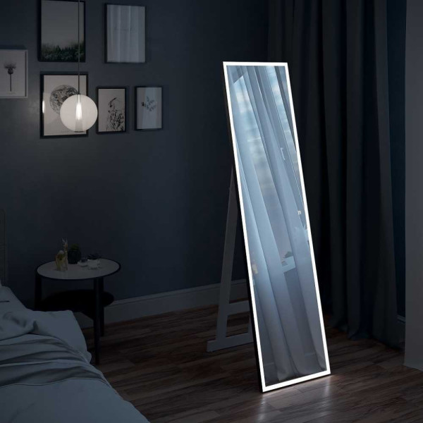 Зеркало с подсветкой Континент Tower Black Led 450х1750 напольное (ЗЛП1095) Зеркало с подсветкой Континент Tower Black Led 450х1750 напольное (ЗЛП1095)