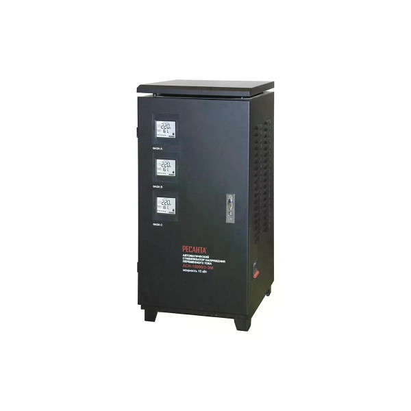 Стабилизатор напряжения трехфазный Ресанта АСН-15000/3 (63/4/5)