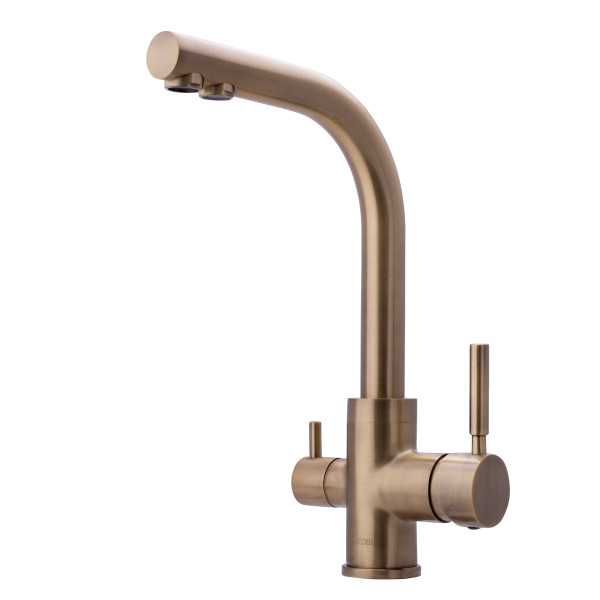 Смеситель для кухни Swedbe Selene Plus с каналом для фильтрованной воды бронза (8147) Смеситель для кухни Swedbe Selene Plus с каналом для фильтрованной воды бронза (8147)