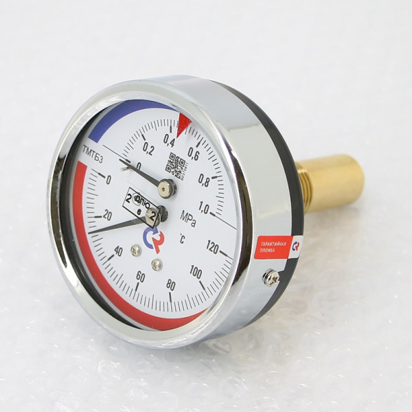 Термоманометр 1/2" ТМТБ-31Т.1 0-120С 10 бар, d-80 мм, шток 46 мм. аксиальный Росма (00000002292) Термоманометр 1/2" ТМТБ-31Т.1 0-120С 10 бар, d-80 мм, шток 46 мм. аксиальный Росма (00000002292)