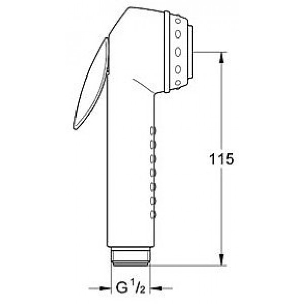 Душ гигиенический Grohe Trigger Spray 30 (27512000)