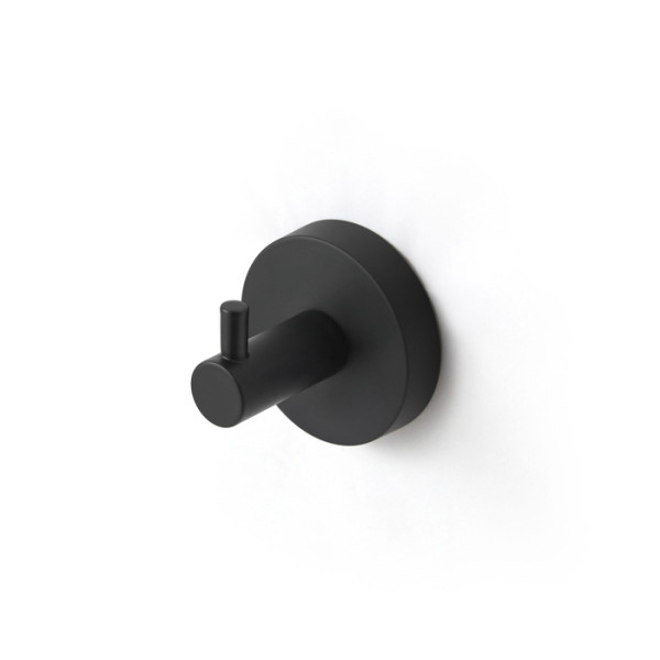 Крючок одинарный черный матовый сплав металлов Sena Iddis (SENSB01i410)