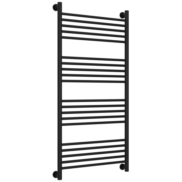 Полотенцесушитель водяной Сунержа Богема + 1200x600 матовый черный (31-0220-1260)