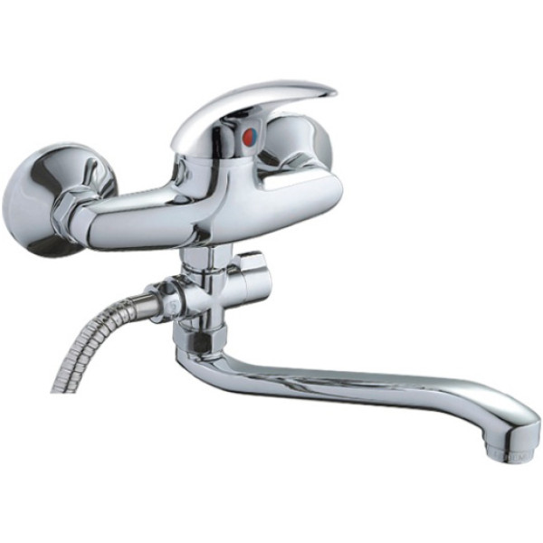 Смеситель для ванны и душа Ledeme с душевым гарнитуром (L2138-B)