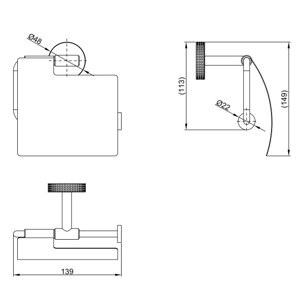 Держатель для туалетной бумаги Lemark Beluga хром (LMA-8023S2-BN) Держатель для туалетной бумаги Lemark Beluga хром (LMA-8023S2-BN)