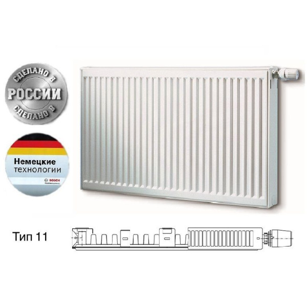 Радиатор стальной Buderus 500*900 тип 11 Logatrend VK-Profil нижнее подключение (7724112509) Радиатор стальной Buderus 500*900 тип 11 Logatrend VK-Profil нижнее подключение (7724112509)