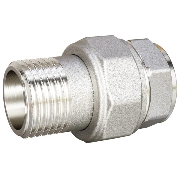Сгон прямой 1 1/2" ВН с прокладкой O-RING LD Pride (никель) (LD.67.520.40) Сгон прямой 1 1/2" ВН с прокладкой O-RING LD Pride (никель) (LD.67.520.40)