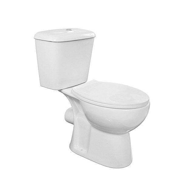 Унитаз напольный Loranto Lino 36х67х72 с сиденьем микролифт soft close белый (CS-CT8812)