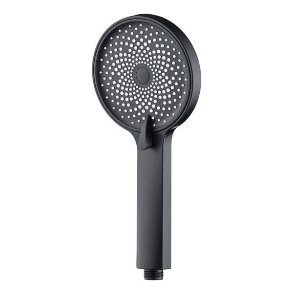 Душевая лейка Melodia Luxe d120 мм чёрная, 3 функции (MKP26312BL_bk) Душевая лейка Melodia Luxe d120 мм чёрная, 3 функции (MKP26312BL_bk)