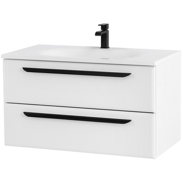 Тумба подвесная Cezares Eco 75x50 Bianco Opaco (ECO-75-2C-SO-BO)