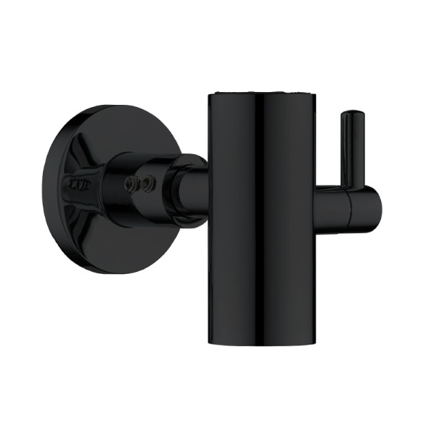 Фиксатор душевой стойки к стене Melodia della vita черный (MKP21056bk)