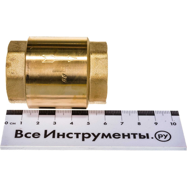 Клапан обратный вертикальный 1" Джилекс (с латунным седлом) (9009) Клапан обратный вертикальный 1" Джилекс (с латунным седлом) (9009)