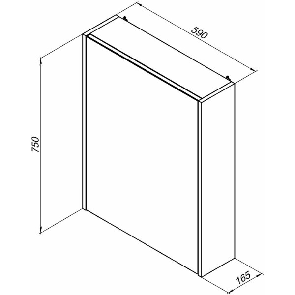 Зеркало-шкаф Aquanet Палермо 59x75 белый (00203939) Зеркало-шкаф Aquanet Палермо 59x75 белый (00203939)