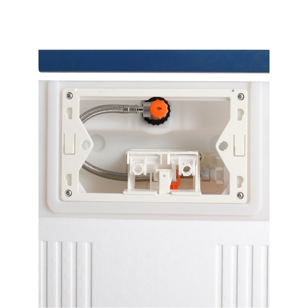 Инсталляция для подвесного унитаза с кнопкой смыва BelBagno белый глянцевый (BB-101-M-BR)