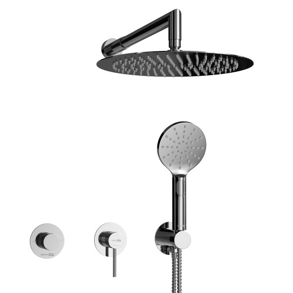 Душевая система WasserKRAFT Мюриц (Muritz) хром (9851.98DVR2.019.116.444.010.127)