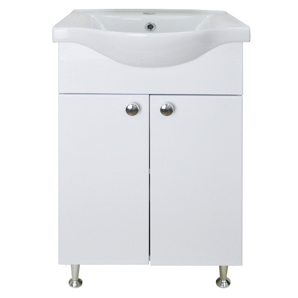 Комплект Тумба Моника New 55 Loranto 55х83х44 с раковиной Basic 55 (CS00071365) Комплект Тумба Моника New 55 Loranto 55х83х44 с раковиной Basic 55 (CS00071365)