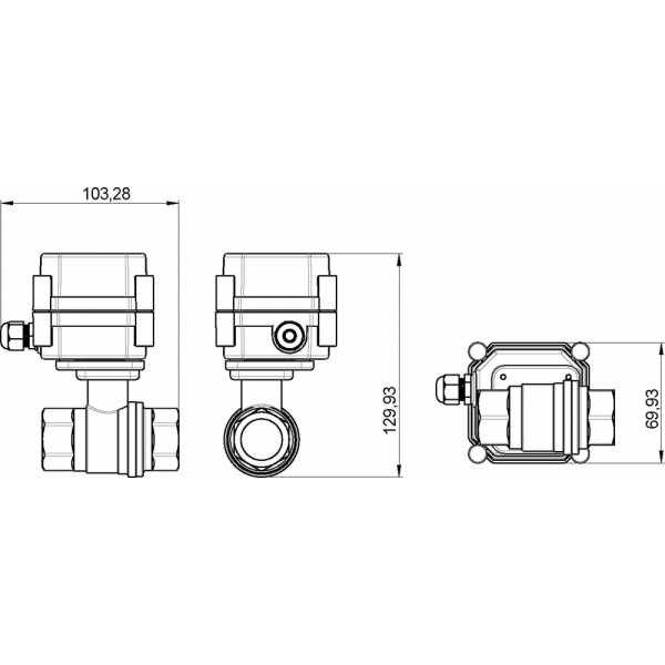 Комплект Gidrolock Standard Bonomi 3/4" (35201032)