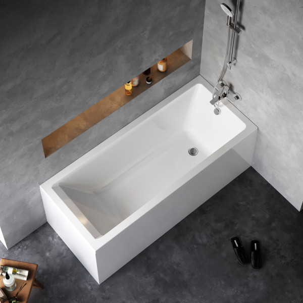 Ванна акриловая AM.PM Gem 165х70 белая (W93A-165-070W-A) Ванна акриловая AM.PM Gem 165х70 белая (W93A-165-070W-A)