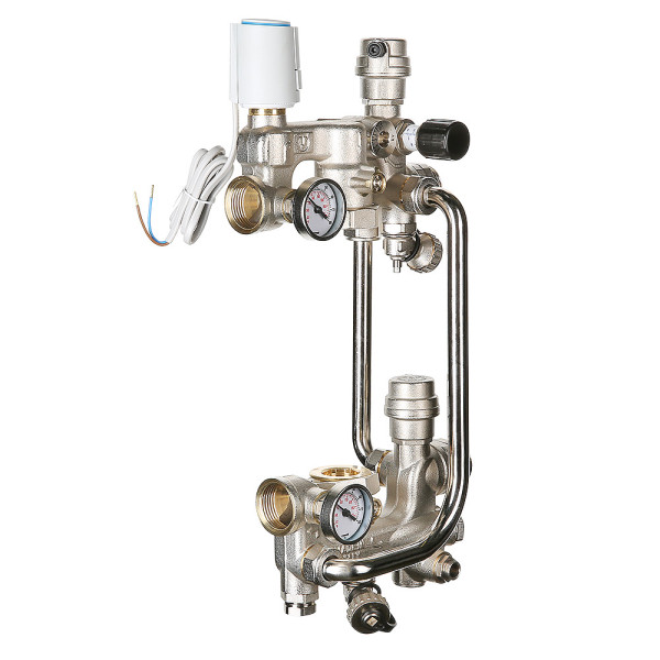 Насосно-смесительный узел с сервоприводом (без насоса) Valtec (VT.COMBI.S.180)