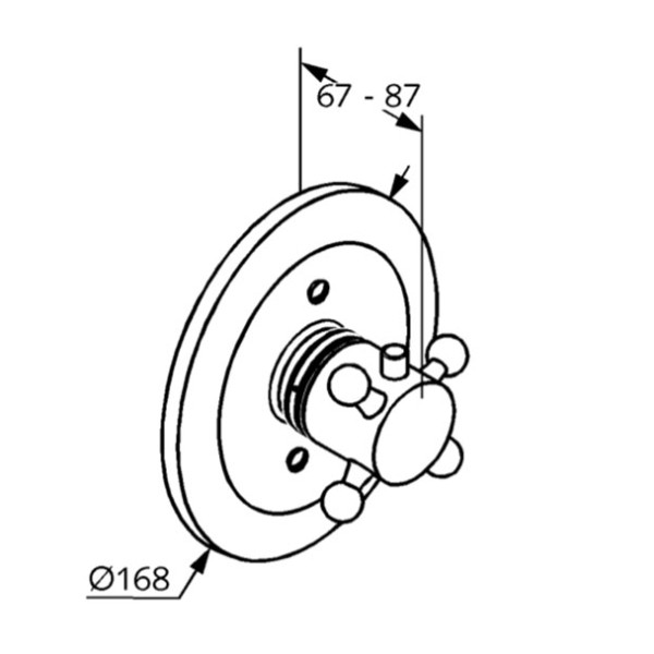 Смеситель для душа Kludi 1926 золотой, внешняя часть (517194520) Смеситель для душа Kludi 1926 золотой, внешняя часть (517194520)