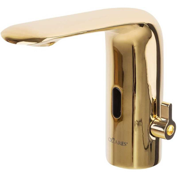 Смеситель для раковины сенсорный Cezares Vague Золото (VAGUE-ELS-03-W0)