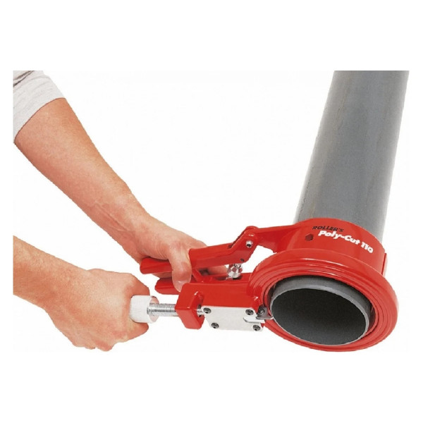 Труборез-фаскосниматель Rotorica Rotor CUT 110 c вкладышами 50, 63, 75 и 90 мм со струбциной для крепления к верстаку (RT.12142110)