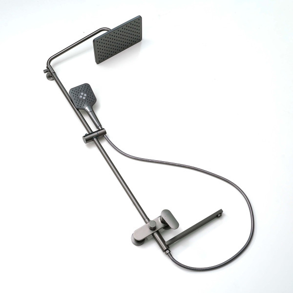 Душевая система Aquatek Ника оружейная сталь (AQ2840BGM)