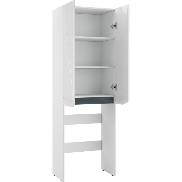 Шкаф над стиральной машиной 650 Vector (разобранный) Домино (DV6606H)