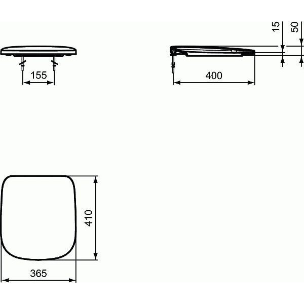 Сиденье для унитаза Ideal Standard Esedra (T318601)