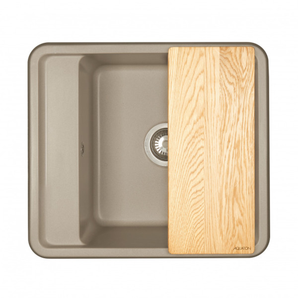 Мойка для кухни врезная Aquaton Беллис 510x570x250 серый шелк (1.A724.9.32B.S25.0) Мойка для кухни врезная Aquaton Беллис 510x570x250 серый шелк (1.A724.9.32B.S25.0)
