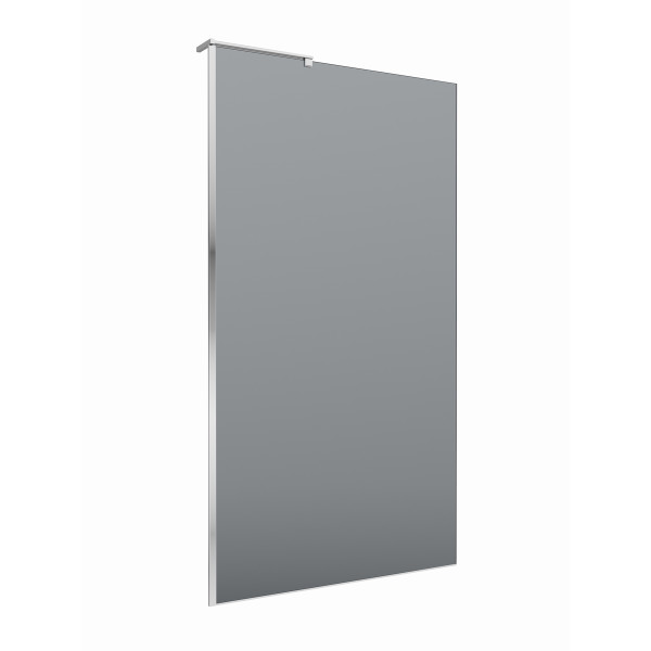 Душевое ограждение BelBagno Uno 100x200 стекло тонированное графит, профиль хром глянцевый (UNO-L-1-TB-100-GR-Cr) Душевое ограждение BelBagno Uno 100x200 стекло тонированное графит, профиль хром глянцевый (UNO-L-1-TB-100-GR-Cr)