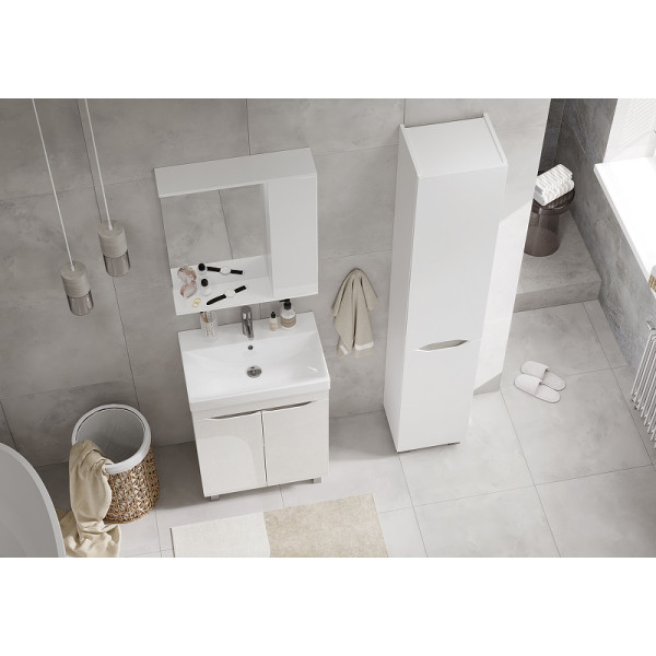 Шкаф зеркальный Volna Lake 800x700 белый (zsLAKE80.R-01) Шкаф зеркальный Volna Lake 800x700 белый (zsLAKE80.R-01)