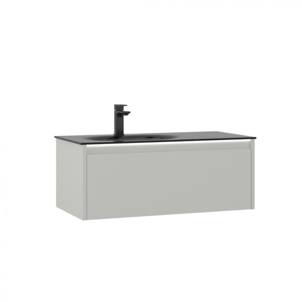 Тумба подвесная Orka Lisbon 900x500x350 с раковиной кашемировый матовый (5001429) Тумба подвесная Orka Lisbon 900x500x350 с раковиной кашемировый матовый (5001429)