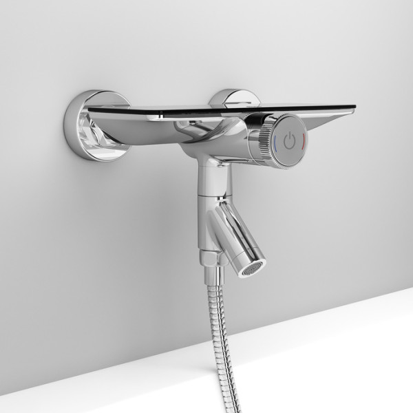 Смеситель для ванны и душа Iddis Shelfy (SHESBBTi02WA)