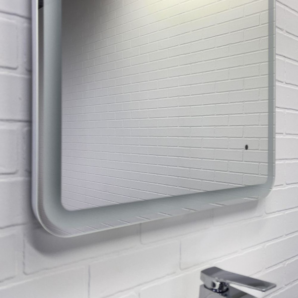 Зеркало Comforty Ситара 600x800x30 черный глянцевый (00-00001230)