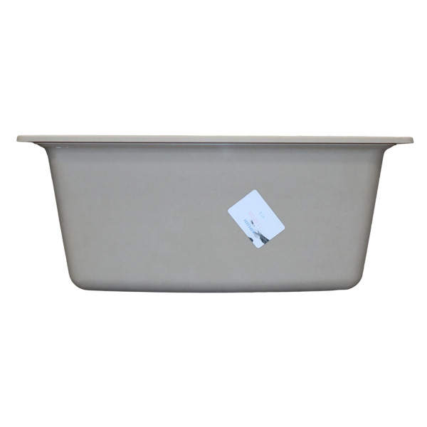 Мойка для кухни Azario Milas 48х42х19,7 сифон в комплекте песочный (CS00097666)