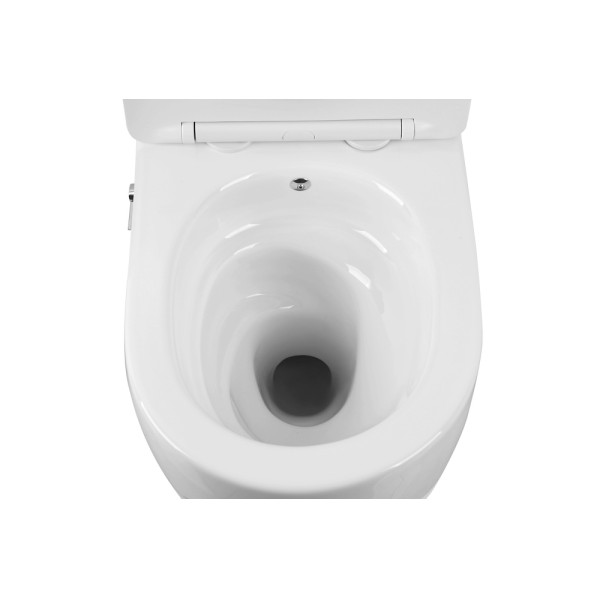 Унитаз-биде Abber Bequem 360x495x360 белый (AC1104TNS)