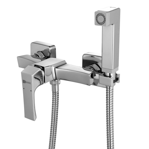 Смеситель для биде Lemark Unit хром с гигиеническим душем (LM4518C) Смеситель для биде Lemark Unit хром с гигиеническим душем (LM4518C)