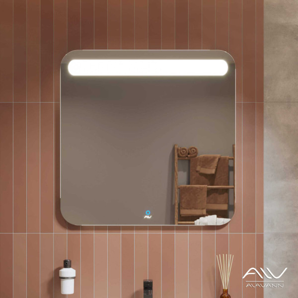 Зеркало с подсветкой Alavann Largo 80