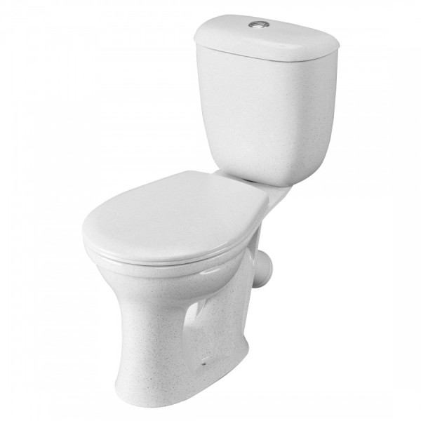 Унитаз-компакт Santeri Виктория крап на белом 375x676x785 с сиденьем полипропилен крап на белом (1.P301.6.S01.00B.F)