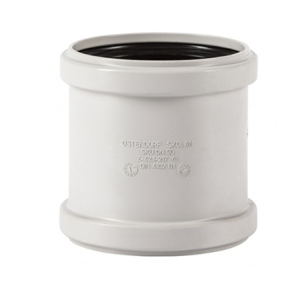 Муфта SKU 110 надвижная (ремонтная) Ostendorf Skolan Safe PP-MD (335500)