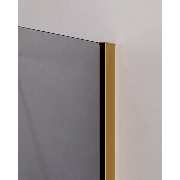 Душевой уголок Cezares Slider 70x80x195 стекло тонированное (графит), профиль брашированное золото (SLIDER-AH-1-80-70/80-GRIGIO-BORO) Душевой уголок Cezares Slider 70x80x195 стекло тонированное (графит), профиль брашированное золото (SLIDER-AH-1-80-70/80-GRIGIO-BORO)