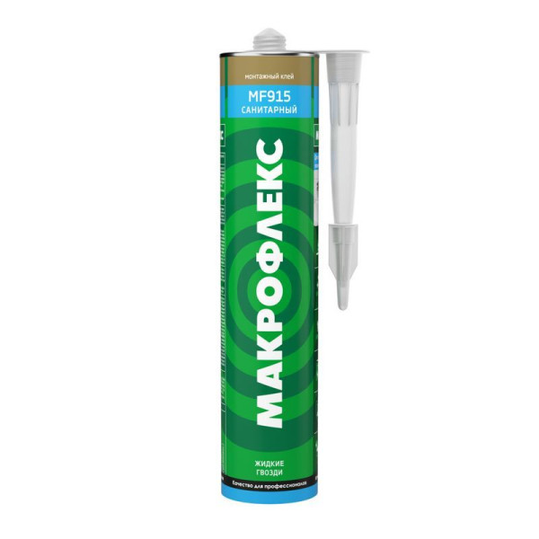 Клей монтажный Макрофлекс MF915 Санитарный 300 мл. (бежевый) (3002832) Клей монтажный Макрофлекс MF915 Санитарный 300 мл. (бежевый) (3002832)