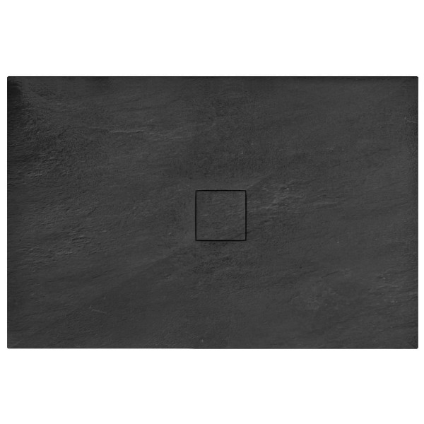 Душевой поддон REA Stone black 100x80 (REA-K9756)